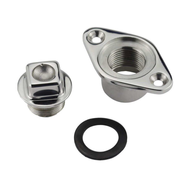 NRC&XRC Stainless Steel 316 Marine Grade Boat FIT 1-1/4IN Hole