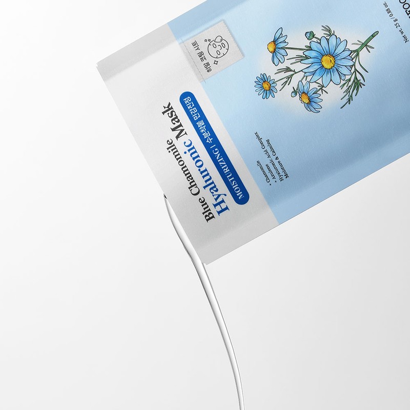 skin food [Skinfood] Blue Chamomile Hyaluronic Mask Pack 10 sheets