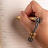 MecArmy TPX8 Mini Brass Pen Luxury Executive Lightweight Retractable Metal