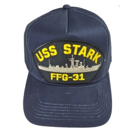 HnP USS Stark FFG-31 Ship HAT - Navy Blue - Veteran Owned Business