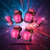 Kit Protecciones Adulto Rodilleras Coderas Muñequeras Iciqlo Rosa