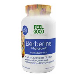 Feel Goods Berberine 120 cápsulas veganas de alta absorción, sabor neutro