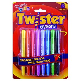 Mont Marte Twister Crayons 8-Pieces Set