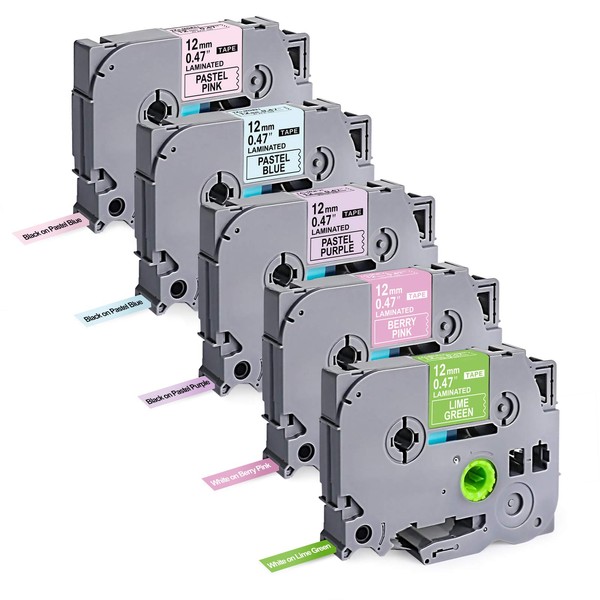 Compatible Label Maker Tape for P Touch Label Tape TZe