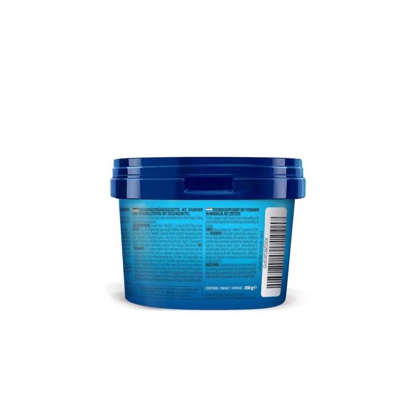 Bodylab24 Bodybuilder Stack Powder Blue Raspberry 216 g, a Vitamin