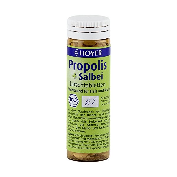Hoyer Propolis & Sage Tablets (3 x 30 g)