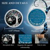 CHURYUML 24 Hours Sobriety Coin Tree of Life Sobriety Chip
