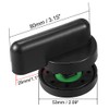 Sourcingmap Privacy Indicator Door Lock 53mm Dia Plastic Nylon Indicating