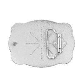 HLYMPONY Belt Buckle Men Western Cowboy Cowgirl Rodeo Vintage Initial Letter ABCDMRJ to Z Belt Buckles for Women (L)