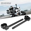 Fork Clip-Ons Handle Bars, Aramox Universal CNC Handlebar Fork Clip