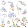Rainbow Window Clings Anti-Collision Window Decals to Save Birds from