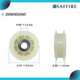 Dryer Idler Pulley 279640 Replacement for Whirlpool & Kenmore Dryers - Replaces 3388672 697692 AP3094197 W10468057