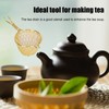 Copper Tea Infuser Strainer Reusable Loose Leaf Teapot Filter with