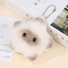 Rohyu 1Pack Cute Plush Keychain, Kawaii Capybara Star Siamese Cat