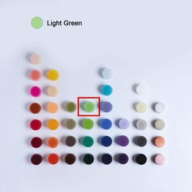 MOZEAL 3" x 4" Hand-Poured Unscented Candle,Dripless Pillar Candle Set of 3,Long Clean Burning,Approx 72 Hours Burn Time,Rustic Country Style,Wedding,Dinner,Christmas and Home Decor,Green