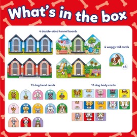 ORCHARD TOYS Doggy Doggy Woof Woof!, Educational and Fun Matching and Memory Game, Ideal For Kids Age 2-6