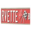 Open Road Brands Corvette Boulevard Tin Sign - 20x3.38 inches