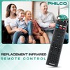 PHILCO Universal Remote Control for VIZIO Smart TV, XRT140 XRT136