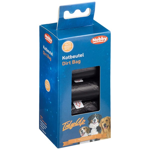 Nobby TidyUp 67357 Dog Waste Bags 10 Rolls / 15