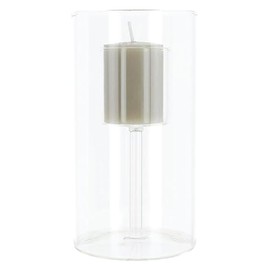 Bougies La Francaise - Clear Glass Candle Holder for Votive - 5.90 x 3.15 inches (Large)