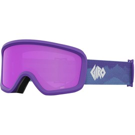 Giro Chico 2.0 Toddler Snowboard Ski Goggles - for Kids, Boys & Girls 2-4 - Purple Linticular Strap w/Amber Rose Lens