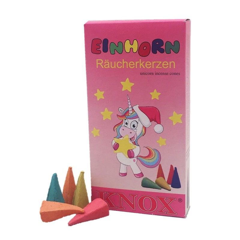 Unicorn Incense Cones with 24 Incense Cones Pack of 3
