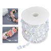 Bead Strands, 10m Clear Acrylic Beads Strand Chain Garland Rectangle