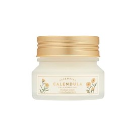 The Face Shop Crema Calendula - Hidratante Coreana de Caléndula | Essential Moisture Hidratación Intensiva para Piel Seca | Calma, Reafirma y Refuerza