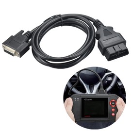 5ft OBDII OBD2 Main Cable for Launch X431 CRP129 CRP123 Creader VII and VIII,16 Pin OBD Cable Adapter Diagnostic Extender Cord