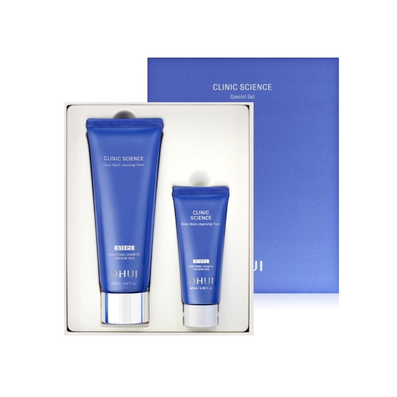 OHUI Clinic Science Deep Medi Cleansing Foam Special Set /