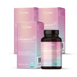 The Health Dream Liposomal Glutathione Tablets 98% Vitamin C Collagen 120 Tablets, 3 Pieces / 더건강드림 리포좀 글루타치온 정 98% 비타민c 콜라겐 120정, 3개