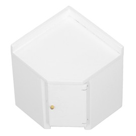 1:12 Dollhouse Corner Cabinet Decorative Robust Exquisite Craftsmanship Simulated Mini Kitchen Cabinet