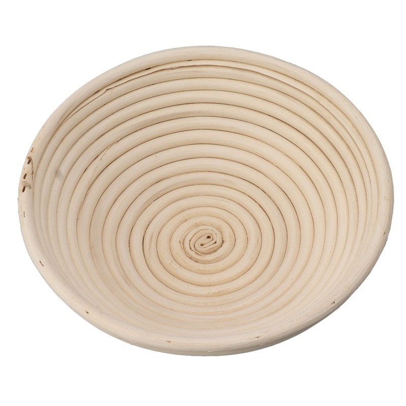 Round Bread Proofing Basket with Liner Cloth Dough Rising Rattan