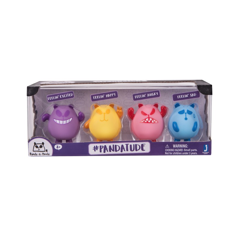 Panda-A-Panda Mood Figure 4 Pack