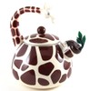 Whistling Tea Kettle for Stove Top Enamel on Steel Teakettle,