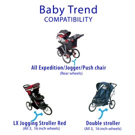 Durader for Baby Trend Stroller (Rear Tube)