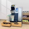 Mobilevision Bamboo Drawer & Large Sliding Tray for K-Cup &