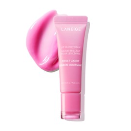 LANEIGE Lip Glowy Balm, Sweet Candy: Sheer Tinted Lip Moisturizer with Shea Butter, for Hydrating Shine & Soft Lips