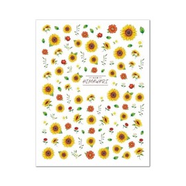 Generic Flower Blooming Wintersweet Nail Sticker Flower Daisy Rose Sunflowr Branch 347 Nail Wraps Stickers Manicure Supplies for Women Nails Full Long Lasting Easy Apply and Remove