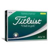 TITLEIST AVX Golf Ball, Men, Yellow, One Size