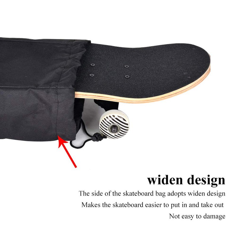 Skateboard Bag, Portable Skateboard Backpack Shoulder Bag Waterproof Skateboard Backpack