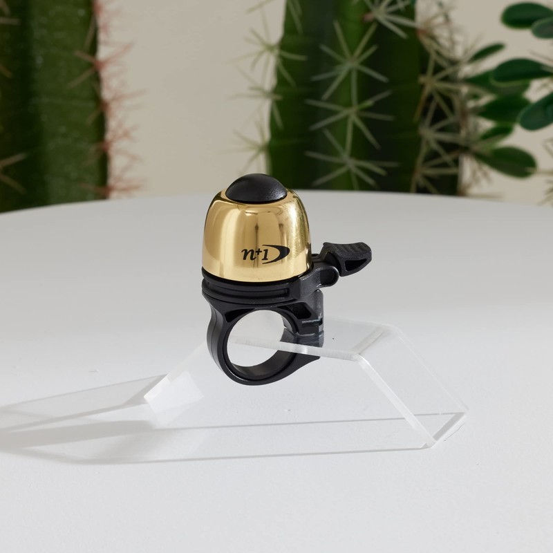 N+1 Macaron Brass Bike Bell - Classic Bicycle Bell with