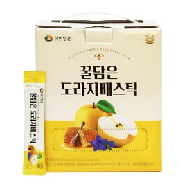 환절기건강엔 국내산 꿀담은도라지배스틱10mlx100포 / 환절기건강엔 국내산 꿀담은도라지배스틱10mlx100포