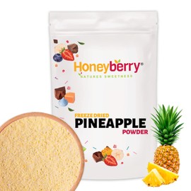 Freeze Dried Pineapple Powder 250g - No Added Sugar, 100% Natural, Gluten Free, Vegan Friendly