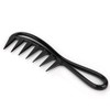 ZJchao 2pcs Peine para el cabello, Salon Dientes anchos Peine
