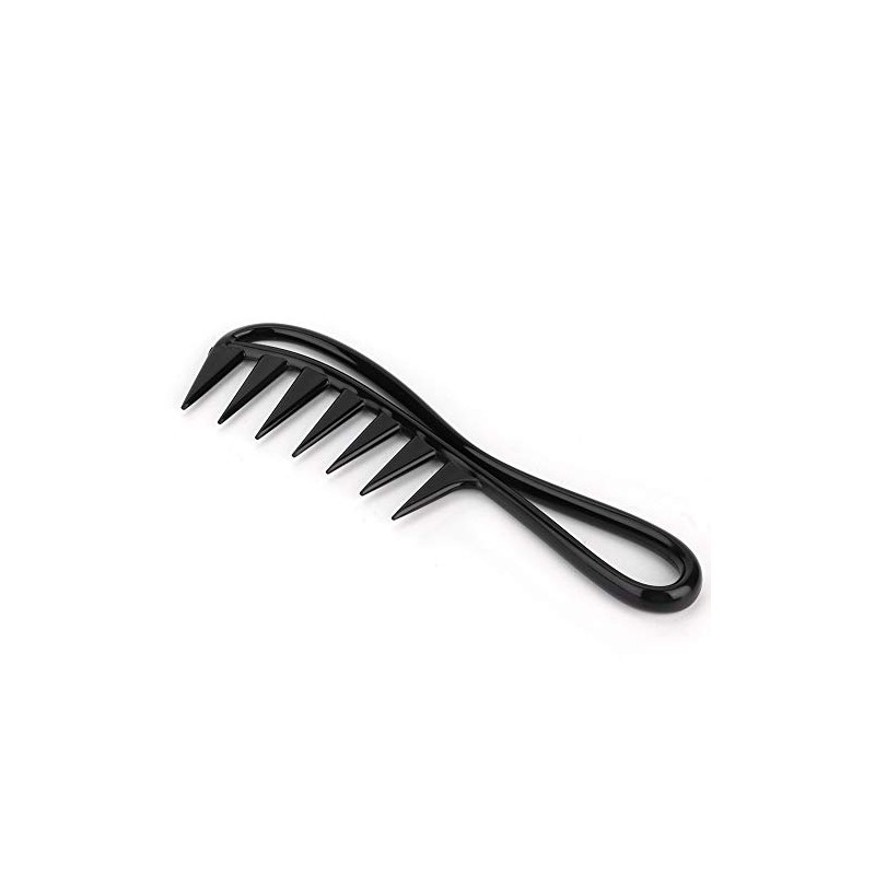 ZJchao 2pcs Peine para el cabello, Salon Dientes anchos Peine