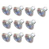 ShuoHui MR11 Halogen Bulbs 12 V 10 W GU4 Bi-Pin