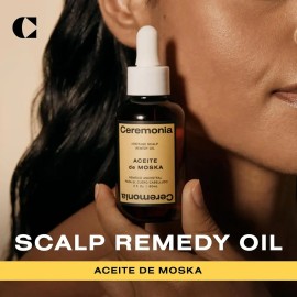 Ceremonia Aceite De Moska Aceite Capilar Herencia Cuero Cabe