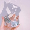 LONGWIN 80mm(3.1 inch) Crystal Diamond Paperweight Ornament Home Venue Decorations