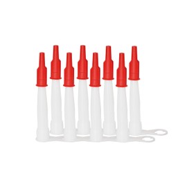 GooChan Caulk Nozzles (Red / 8 Pcs)